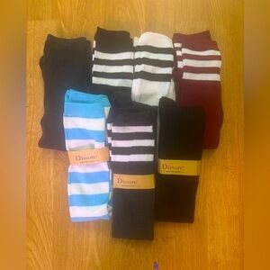 DIMORESTUDIO Black and White Hosiery Accessories